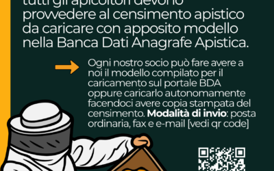 Censimento apistico 2026 obbligatorio